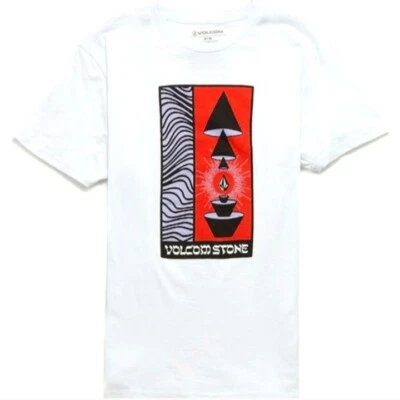 Volcom Within T-Shirt, Medium, White. Retails For $32 - Image 1 of 3