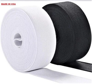 Elastic 1", 1.5" , 2", 2.5" inch Wide 20 yard High quality USA FREE SHIPPING - Picture 1 of 6