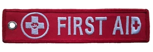 First Aid Keyring Red Cross Medical Bag - Picture 1 of 5