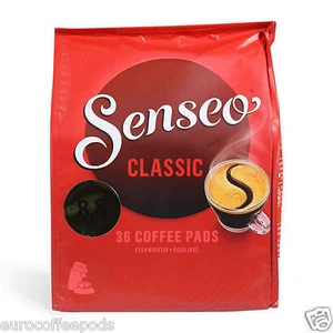 Senseo Douwe Egberts Medium, Classic Roast Pods, 5 Packs Of 36 Coffee, 180 Pads - Picture 1 of 3