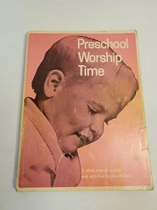 Vintage 1971 Preschool Worship Time 3100 Standard Publishing - Picture 1 of 6