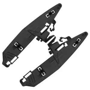 Pair Front Bumper Upper Bracket Black Left & Right Fits For X3 G08 2018-2021 - Picture 1 of 7