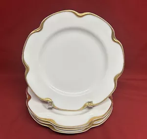Theo. Haviland Limoges Silver Anniversary Set of (4) 7 1/2" Salad Plates - Picture 1 of 2