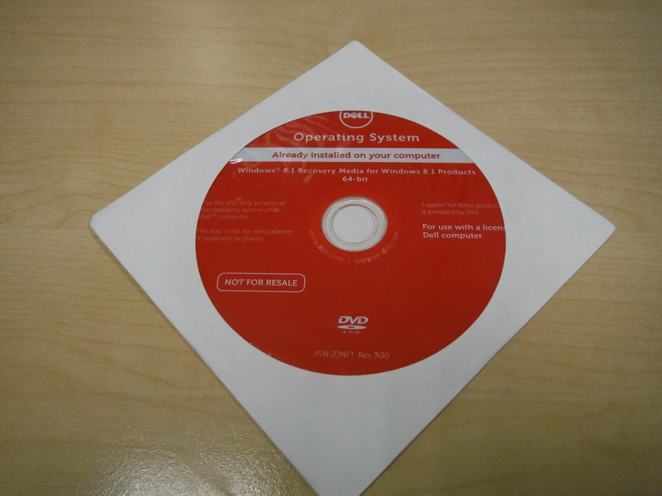Windows 8.1 recovery Media for Windows & products DVD - 64bit - Image 1 of 2