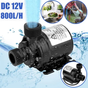 12V 800L/H Brushless Submersible Water Pump High Pressure Automatic Self-priming - Picture 1 of 12