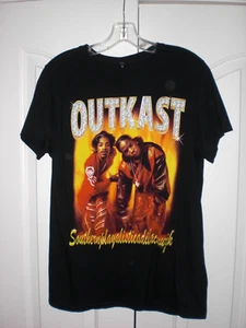 Preowned OutKast "Southernplayalisticadillacmuzik" Men's Graphic T-Shirt Size M - Picture 1 of 2