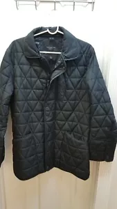 ANDREW MARC MENS DIAMOND QUILTED JACKET BLACK sz S LIGHTWEIGHT - Picture 1 of 12