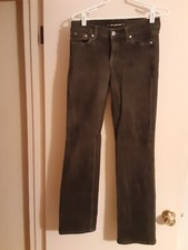 DKNY Jeans - Women's Boot Cut - Size 8L - Black - Stretch Denim - Mid Rise - VTG