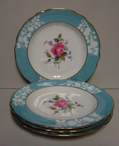 Spode OLD COLONY ROSE piatti insalata SET DI QUATTRO molti altri articoli disponibili - Foto 1 di 3