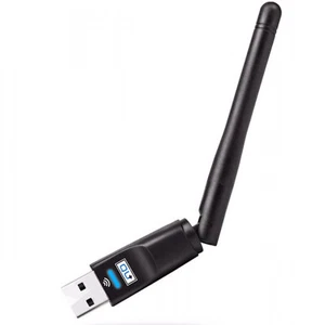 WLAN QU+ USB Stick 150Mbit/s Wifi 3dBi USB 2.0 Adapter NEU HD - Bild 1 von 3