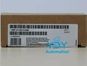 New Siemens 6ES7317-2EK14-0AB0 6ES7 317-2EK14-0AB0 SIMATIC S7-300 CPU317-2 PN/DP - Picture 1 of 3
