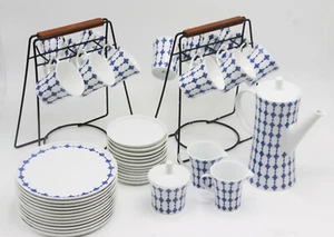Komplettservice KAFFEESERVICE Melitta Service 12 Pers PARIS blau Jupp Ernst - Bild 1 von 24