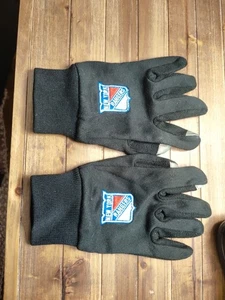NY Rangers Mens Winter Gloves Forever Collectible Brand - Picture 1 of 5