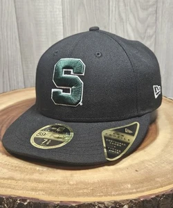 Cappello Berretto Michigan State Spartans New Era 59Fifty LP Taglia 7 5/8 NCAA - Foto 1 di 12