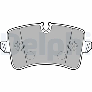 DELPHI LP2226 Kit pastiglie freno, Freno a disco per AUDI - Foto 1 di 3