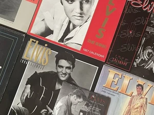 Elvis Presley - Lot of 7 Vintage New Calendars - 1987 - 2000 - Bild 1 von 20