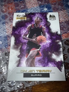 DALEN TERRY 2022 Wild Card Matte Rising Heat RH-4 Pink #3/8 Wildcats Bulls SSP - Picture 1 of 2