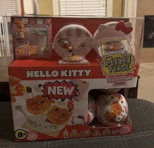 MGA's Miniverse Make It Mini Food Hello Kitty volle Display Box mit 15 Kugeln - Bild 1 von 4