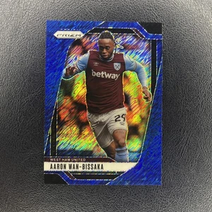 Aaron Wan Bissaka /8 Blue Shimmer 2024-25 Panini Prizm Premier League West Ham - Bild 1 von 2