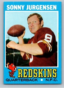 1971 Topps Football Set-Break #50 Sonny Jurgensen Redskins *WSC* - Foto 1 di 2