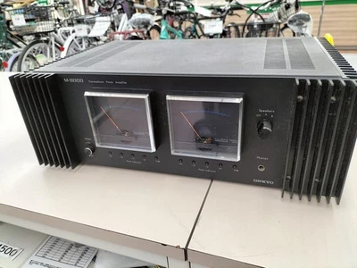Onkyo M-8000 Power Amplifier, Dual-Mono Design, Vintage Hi-Fi Audio USED - Image 1 of 4
