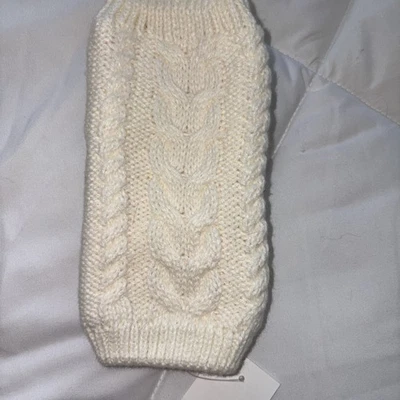 J.Crew Women’s Fingerless Gloves Ivory Color NWT - Image 1 of 4