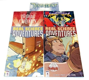 Testament , Twilight Children, Real Science Adv., Knighthawk - 5 Comic Lot - Picture 1 of 11