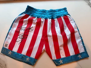 Baúles de Boxeo Sylvester Stallone Rocky Balboa Autografiados ROCKY IV Prueba ASI - Imagen 1 de 5