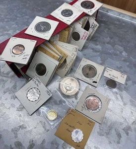 85-Piece Israel Coin Collection 1949–1960s + Rare, Sterling Proof and Gold - Picture 1 of 24