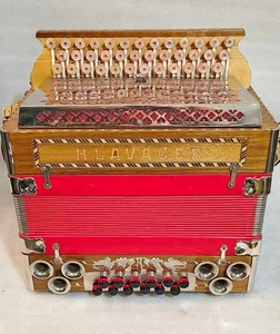 HLAVACEK BASS Piano Accordion Akkordeon ELECTRON - Picture 1 of 22