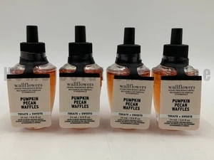 Bath & Body Works Pumpkin Pecan Waffles Wallflower Fragrance Bulbs S/4 #3006D - Picture 1 of 1