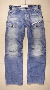 Jeans da uomo G-STAR Storm Elwood Loose Post Embro W33 L34 - Foto 1 di 21