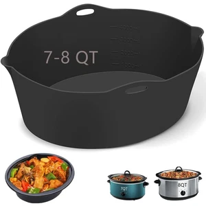 Horuhue Fodere in Silicone Adatto per Pentole Crock/Slow Cookers 7-8 Quart, Slow Cooke... - Foto 1 di 7