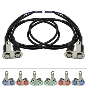 12V LED Motor Switch Handlebar Adjustable Mount Waterproof Switches Universal - Picture 1 of 11