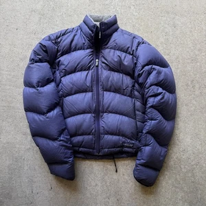 Giacca donna vintage 2004 Patagonia viola chiaro piumino zip taglia small - Foto 1 di 9