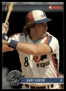 1993 Donruss McDonald's Montreal Expos 25th Anniversary Gary Carter Montreal - Picture 1 of 2