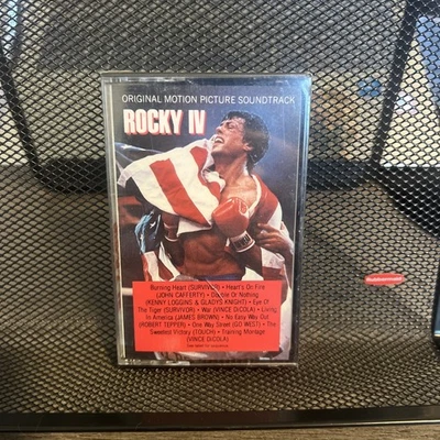 ROCKY IV Soundtrack 1985 Survivor New SEALED Cassette Sylvester Stallone RARE  - Image 1 of 4