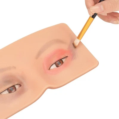 ·Tablero de práctica de maquillaje facial profesional de silicona para práctica de maquillaje facial 3D Foto 1 de 4