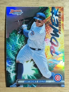2019 Bowman's Best Power Producers Refractors #PPANR Anthony Rizzo - Picture 1 of 2
