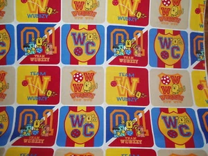 Juego de sábanas para bebé Wubbzy rojo amarillo - Imagen 1 de 1