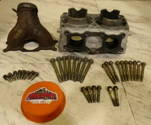 POLARIS ENGINE CYLINDER AND MANIFOLD, 3022449, 2013 RMK PRO 800 (OPS1280) - Picture 1 of 22