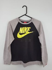 WOMENS/YOUTHS PETITE NIKE AIR GRAPHIC PRINT SPELLOUT LOGO SWEATSHIRT JUMPER S