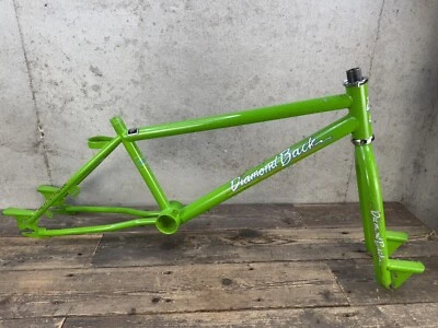 Diamondback Hot Streak Bmx 20” Frame And Fork Freestyle Green Old School Vintage - Image 1 of 4