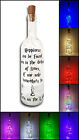 Personalised Harry Potter Light Up Wine Bottle Lamp Birthday Valentines gift 