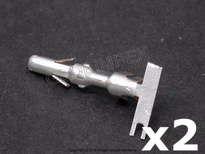 Juego de 2 conectores eléctricos para motor superior convertible GENUINOS para Porsche 911 - Imagen 1 de 1