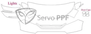 17-19 Honda CR-V CRV 3M Scotchgard Pro Series Clear Bra Kit - Bild 1 von 12