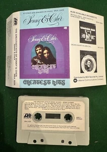 Sonny & Cher Greatest Greatest Hits Cassette Nos - Picture 1 of 1