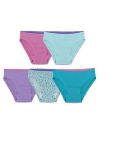 Girls Breathable Fruit of the Loom Bikini Panties Size 16 - Picture 1 of 3
