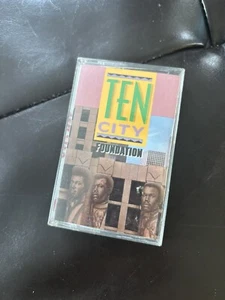 Ten City Foundation Cassette Tape - Complete - Tested - Imagen 1 de 2