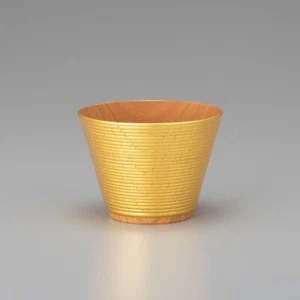 Hakuichi Gold Leaf Striped Bowl S Natural From Japan traditional crafts present - Picture 1 of 3